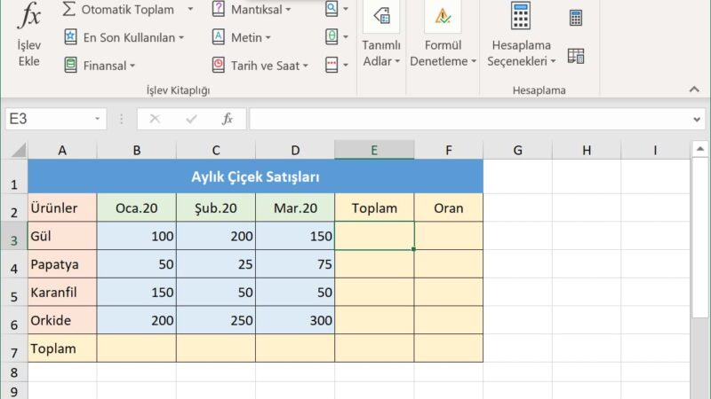 Excel’de Ana Formüller ve Uzman İpuçları [2026 Güncel]